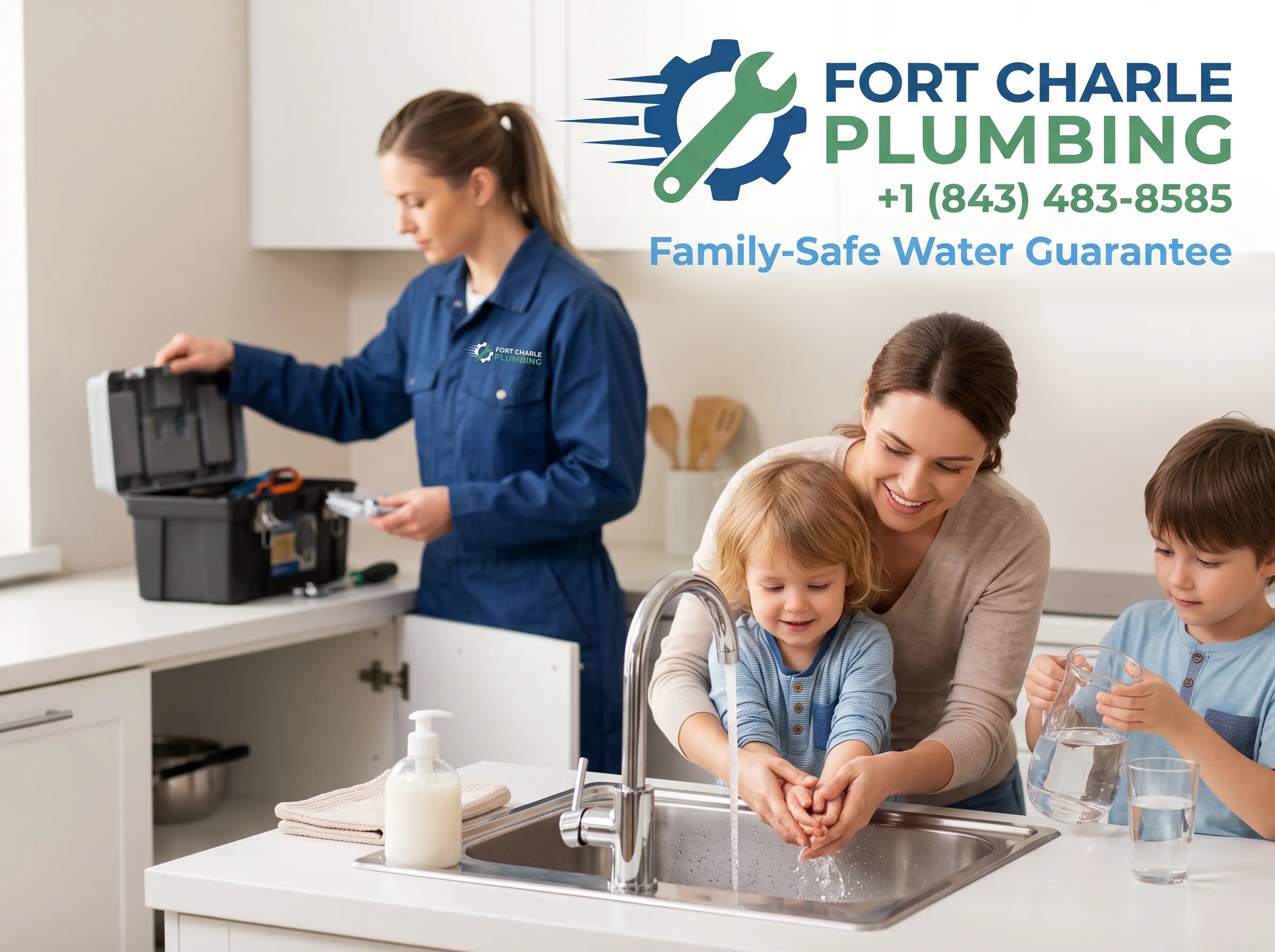 Fort Charle Plumbing family safe water guarantee in Charleston SC